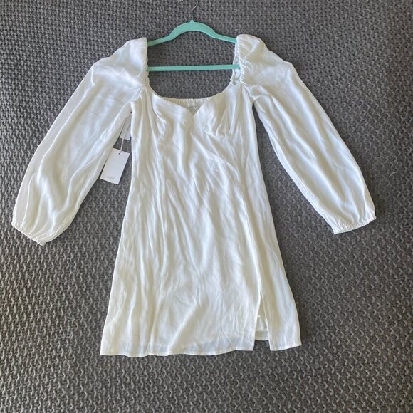 NWT Aritzia Wilfred Novella Mini Dress in Size 8 - Picture 3 of 7